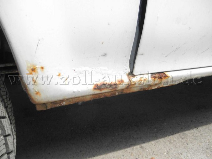 Korrosion Schweller Fahrertür