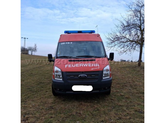 1 Ford Transit FT 350 L Trend – brandweerwagen – 9 zitplaatsen – 103 kW – 56.118 km – foto 2 – kavel bij Zoll-Auktion, Bad Lauchstädt, Goethestadt