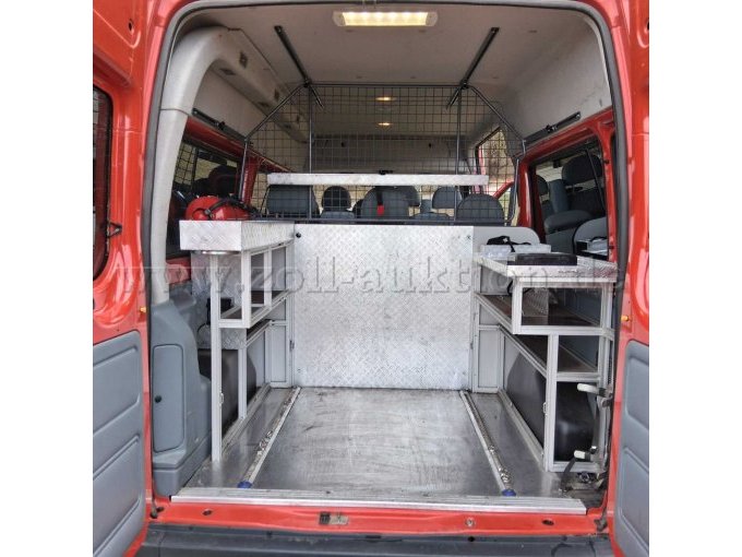 1 Ford Transit FT 350 L Trend – brandweerwagen – 9 zitplaatsen – 103 kW – 56.118 km – foto 6 – kavel bij Zoll-Auktion, Bad Lauchstädt, Goethestadt