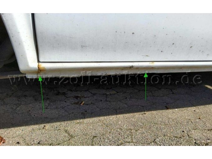 Rechter Schweller Korrosion