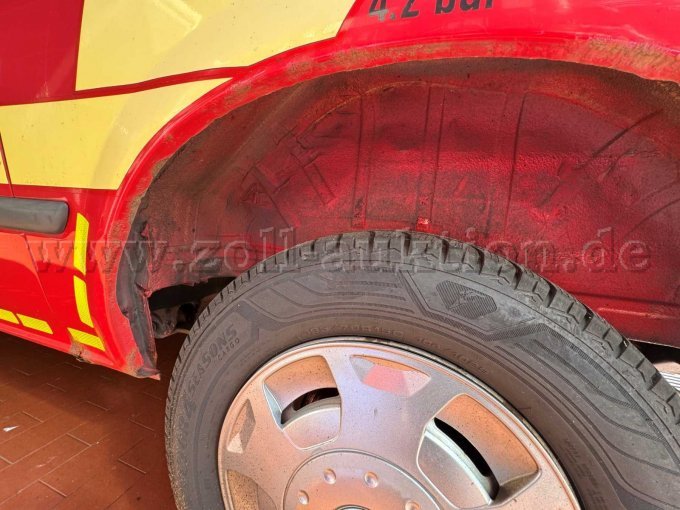 Rost Radlauf hinten links