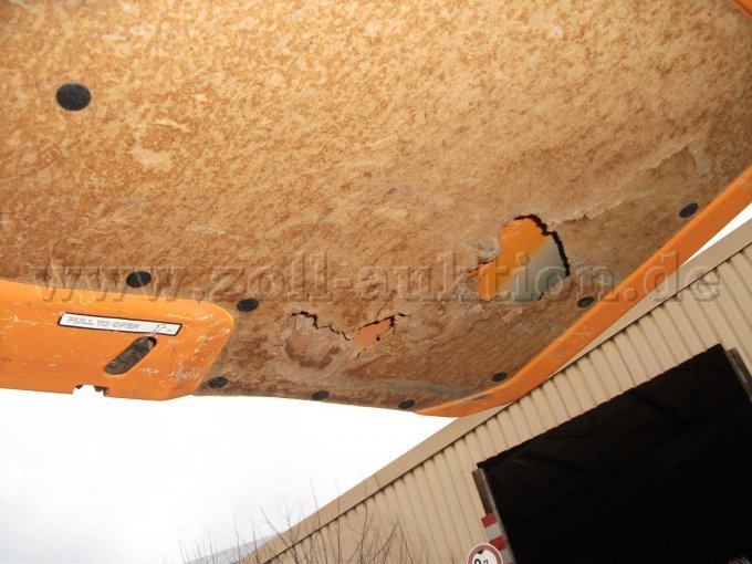 Ansicht Heckklappenverkleidung