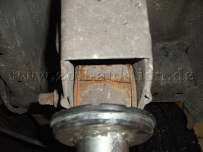 Ansicht Feder Hinterachse links