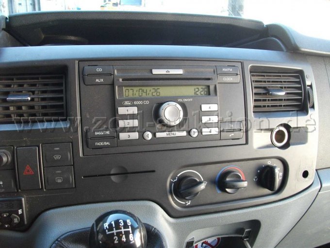 Ansicht Radio und Heizung