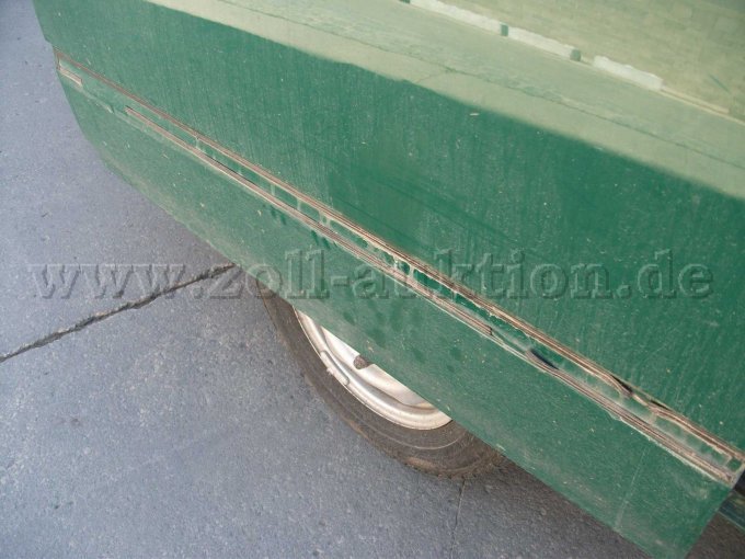 Ansicht fehlende Zierleiste Schiebetür rechts