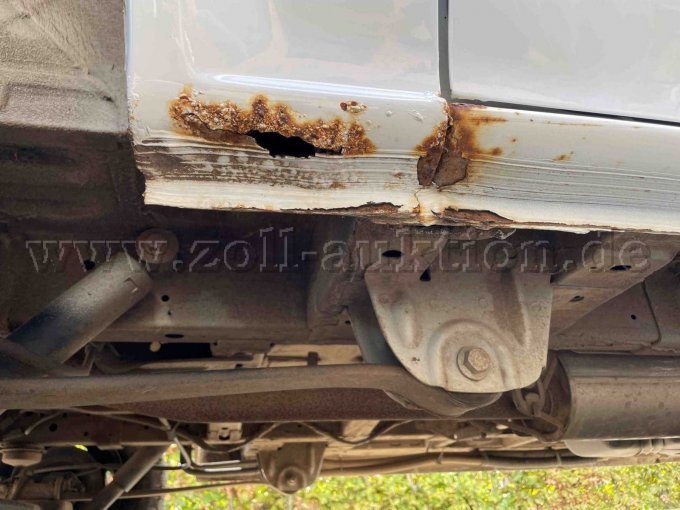 Mangel - Rostschaden Rechts