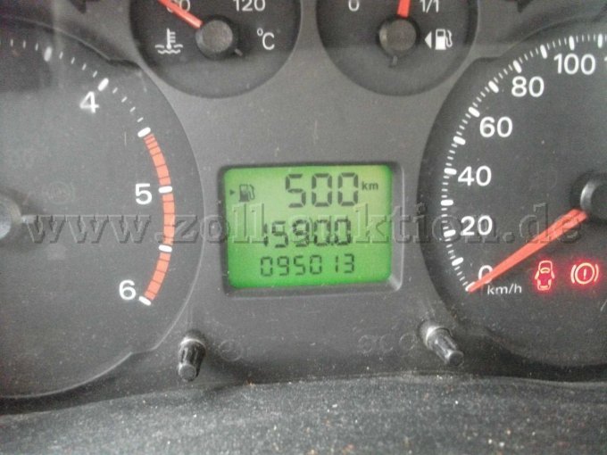 Ansicht Kilometerstand