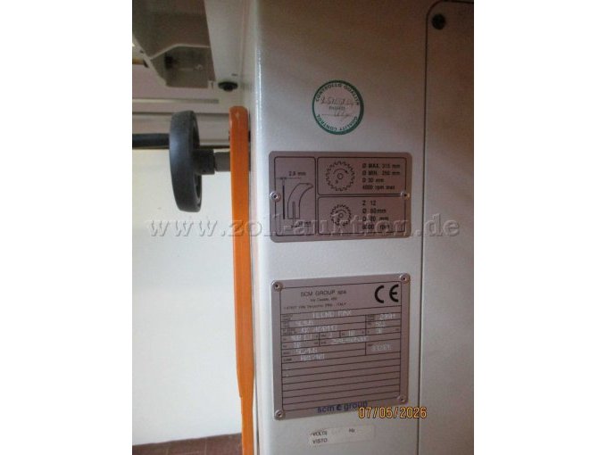 Typenschild und Schaubild