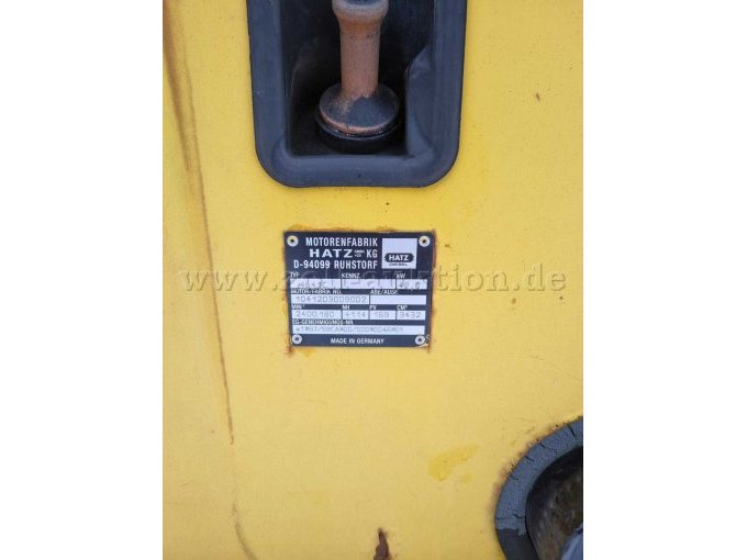 Holzhäcksler Typenschhild