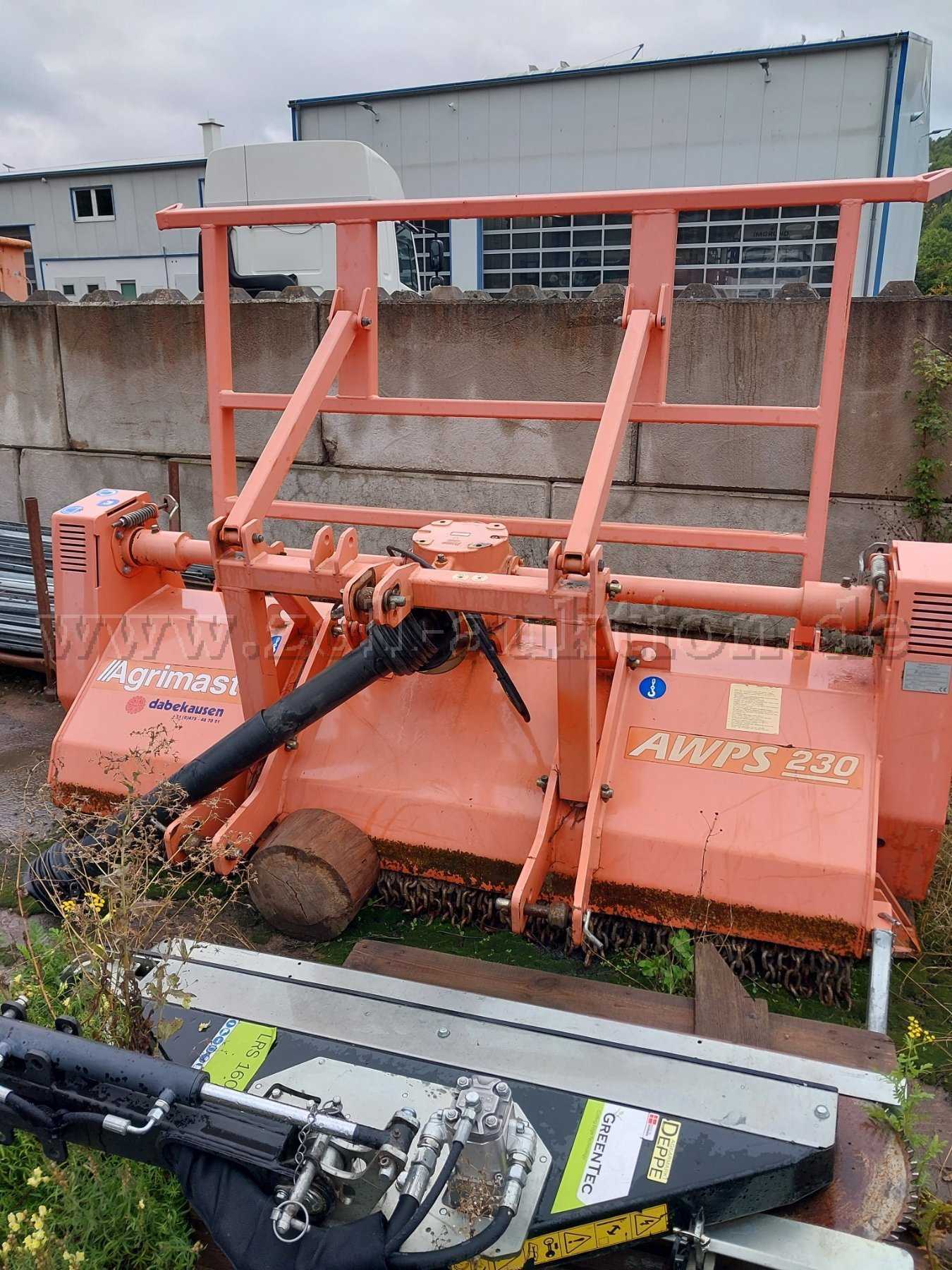 Zoll Auktion 1 Forstmulchgerät Anbaugerät DEMETRA SpA Agrimaster