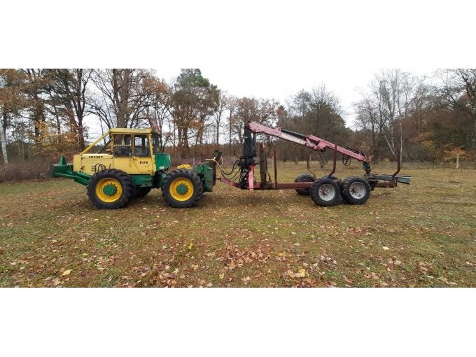 zugehöriger Forst-Rückeanhänger PATU 915 (extra Auktion)