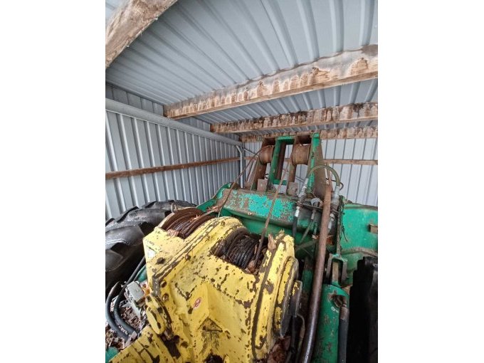 Winde und Heckrahmen