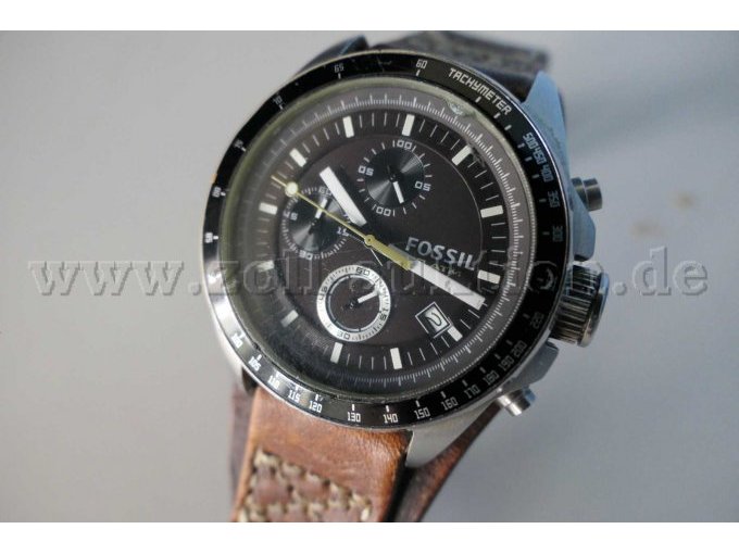 Das Zifferblatt und den Chronographen