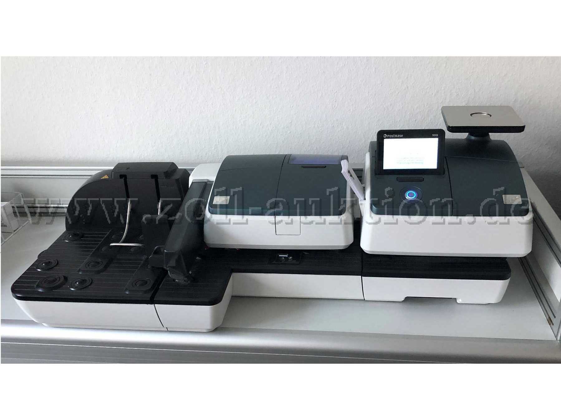 Frankiermaschine vor Außerbetriebnahme