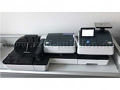 Frankiermaschine vor Außerbetriebnahme