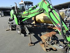 Friedhofsbagger Hansa APZ 531 schräge Vorderansicht