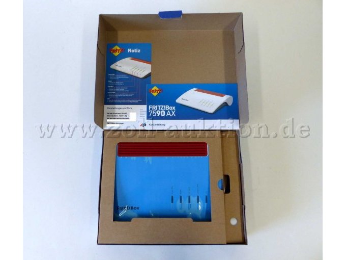 Geöffnete Verpackung