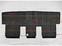 Ansicht mit eingetragenen Maßen