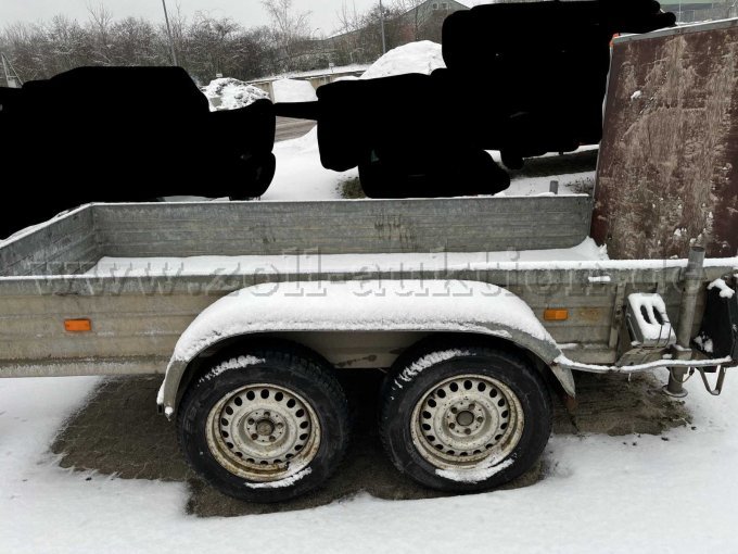 Anhänger, Seitenansicht Fahrtrichtung links