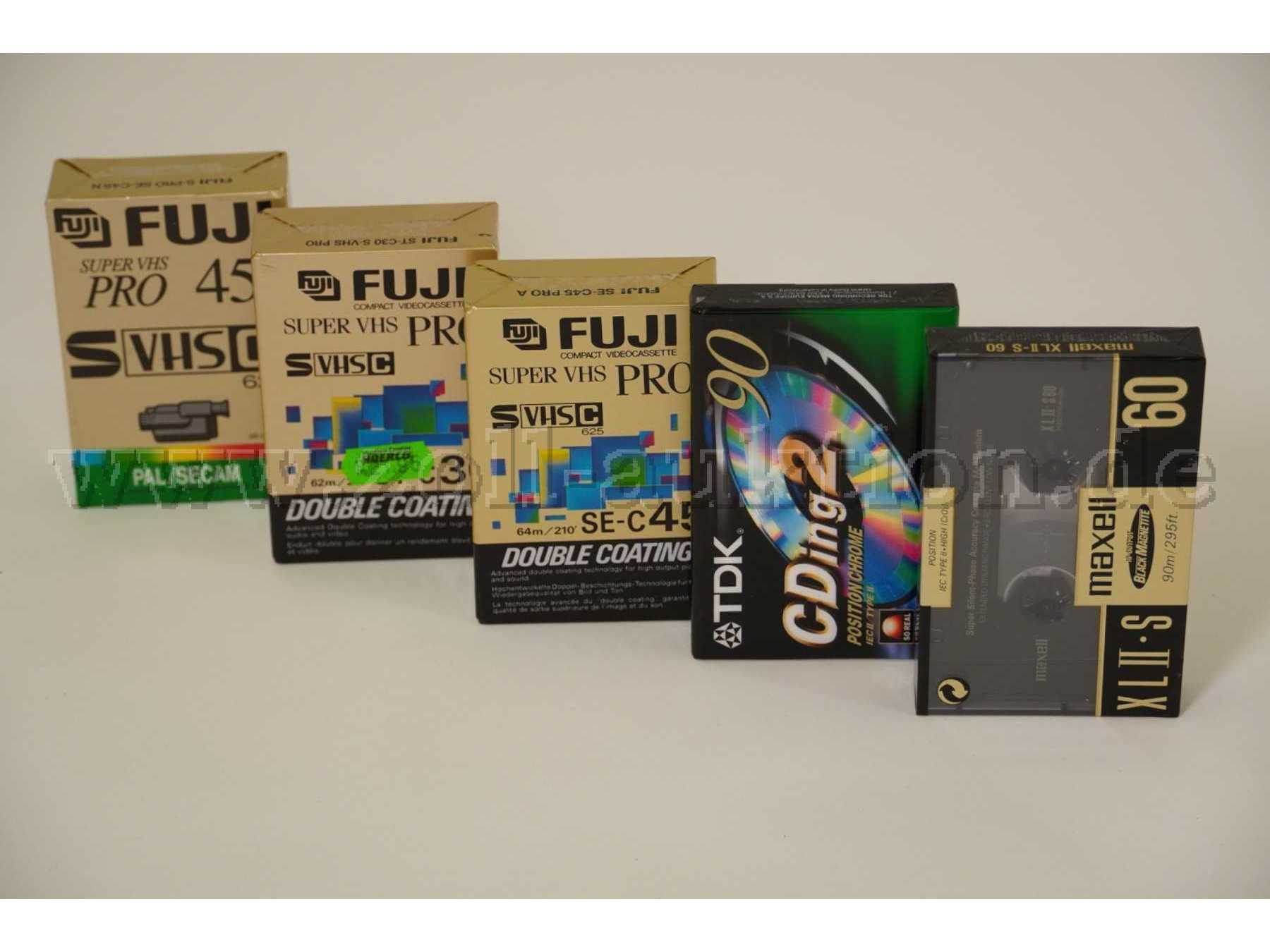VHS Kasetten