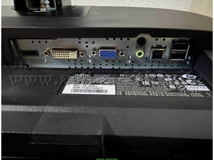 Fujitsu B24T-7 LED - Anschlüsse