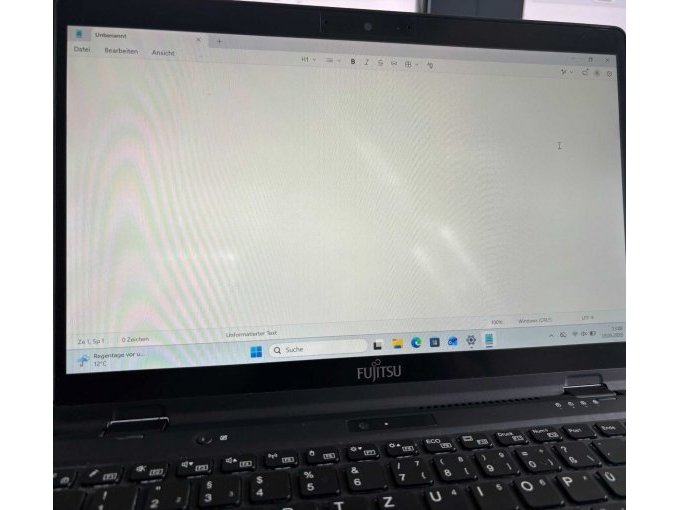 Hintergrundkontrastfehler