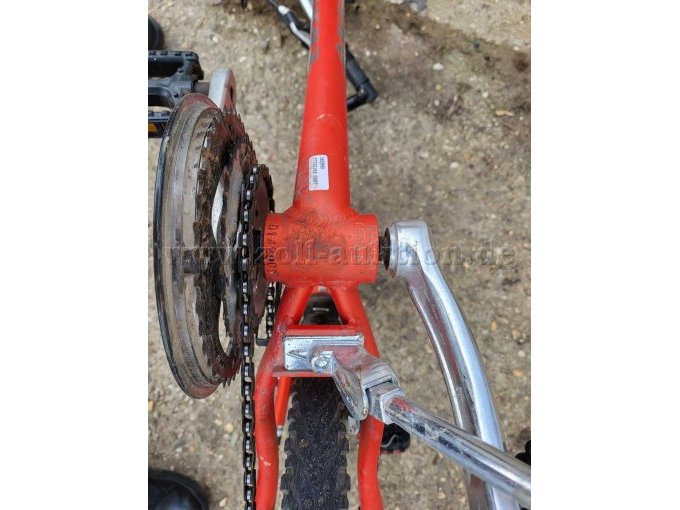 Kinderfahrrad CONWAY Tretlager mit Rahmennummer