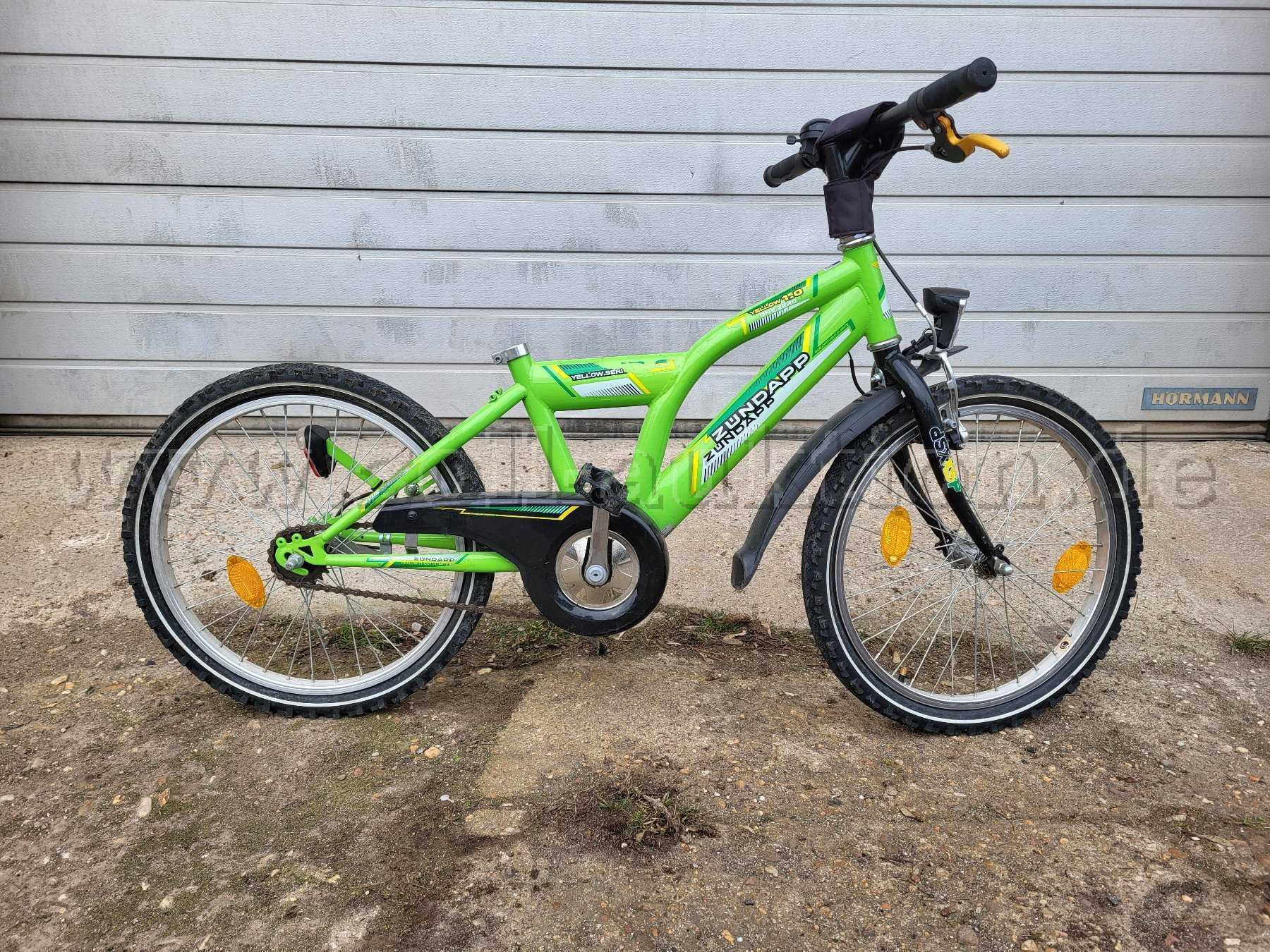 Kinderfahrrad Zündapp Seitenansicht re.