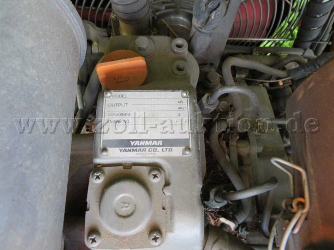 Typenschild 1 Motor