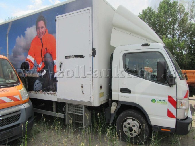 1 Fuso-Canter LKW Geschl. Kasten mit Ladegerät – foto 5 – kavel bij Zoll-Auktion, Rheinberg