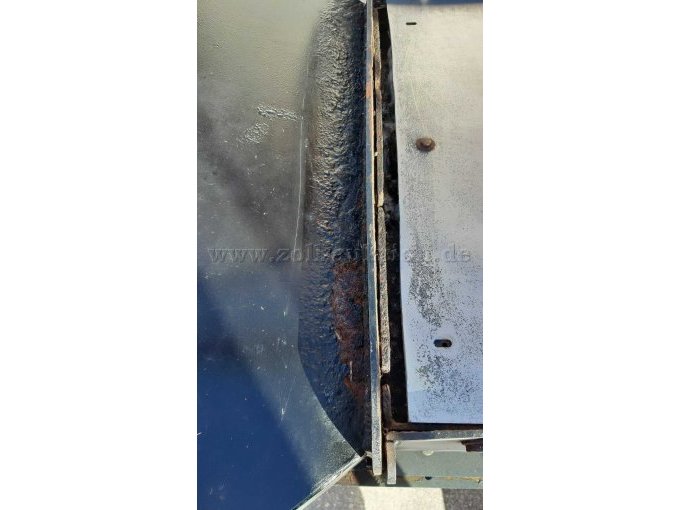 Rostschäden Förderkanal