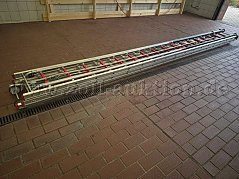 3-tlg. Schiebleiter