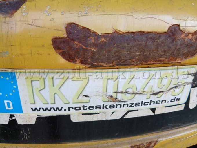 Gabelstapler Rost hinten