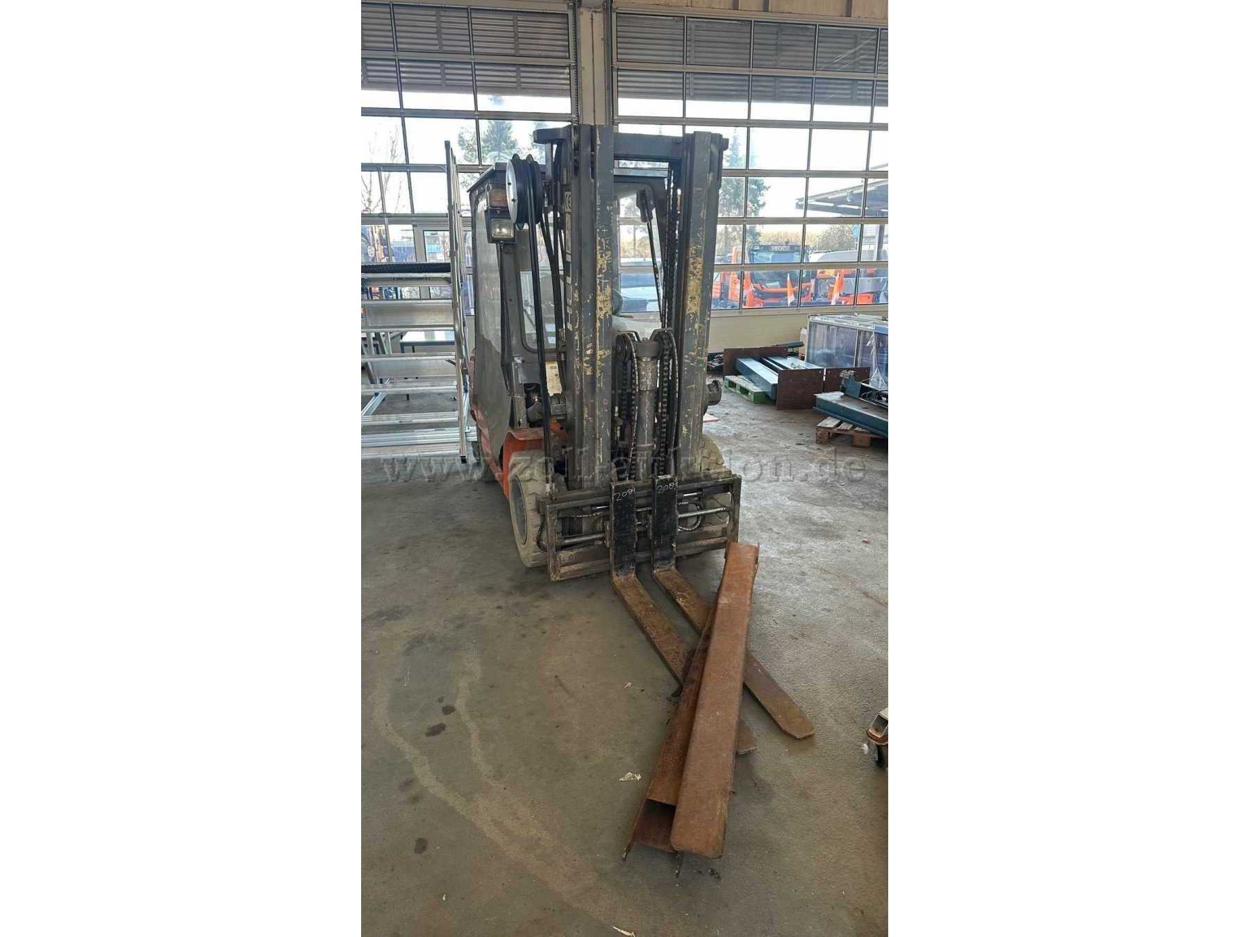 Frontansicht mit Gabelverlängerung