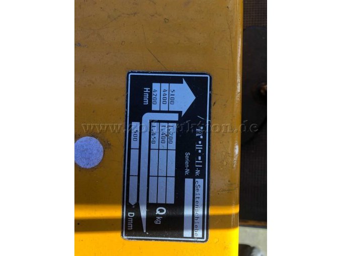 Typenschild Seitenschieber