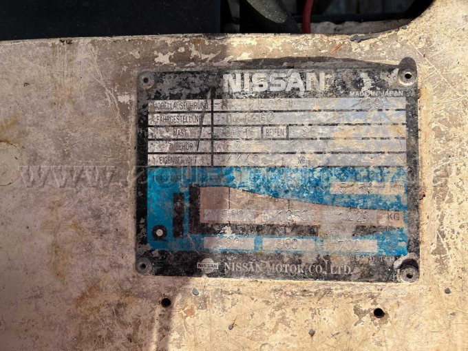 Typenschuld Gabelstapler