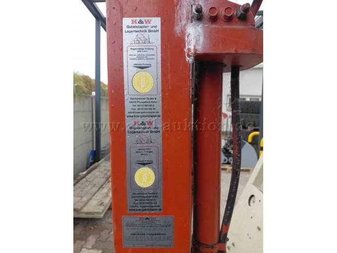 1 Gabelstapler Nissan Typ NF01 – foto 3 – kavel bij Zoll-Auktion, Speyer