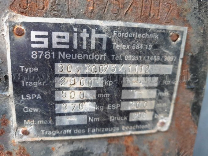 Typenschild