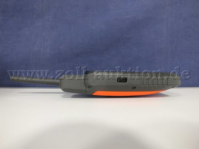 Seitenansicht des Handgeräts von links