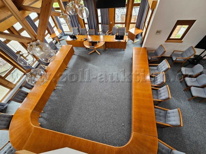 Sitzungsgarnitur von oben