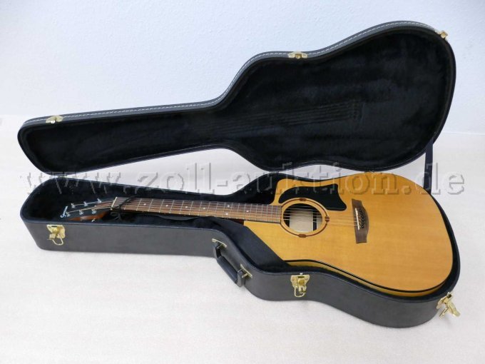 1 Garrison G30-CE Gitarre mit Tonabnehmer und Hartschalenkoffer