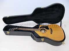 1 Garrison G30-CE Gitarre mit Tonabnehmer und Hartschalenkoffer