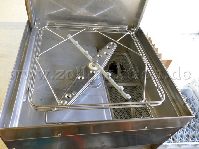 Innenansicht Spülarm, Korbträger und Siebe