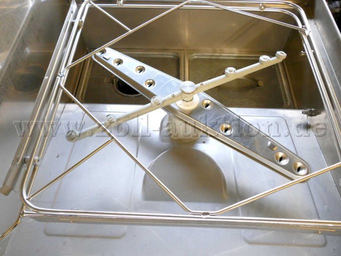 weitere  Innenansicht Spülarm, Korbträger und Siebe