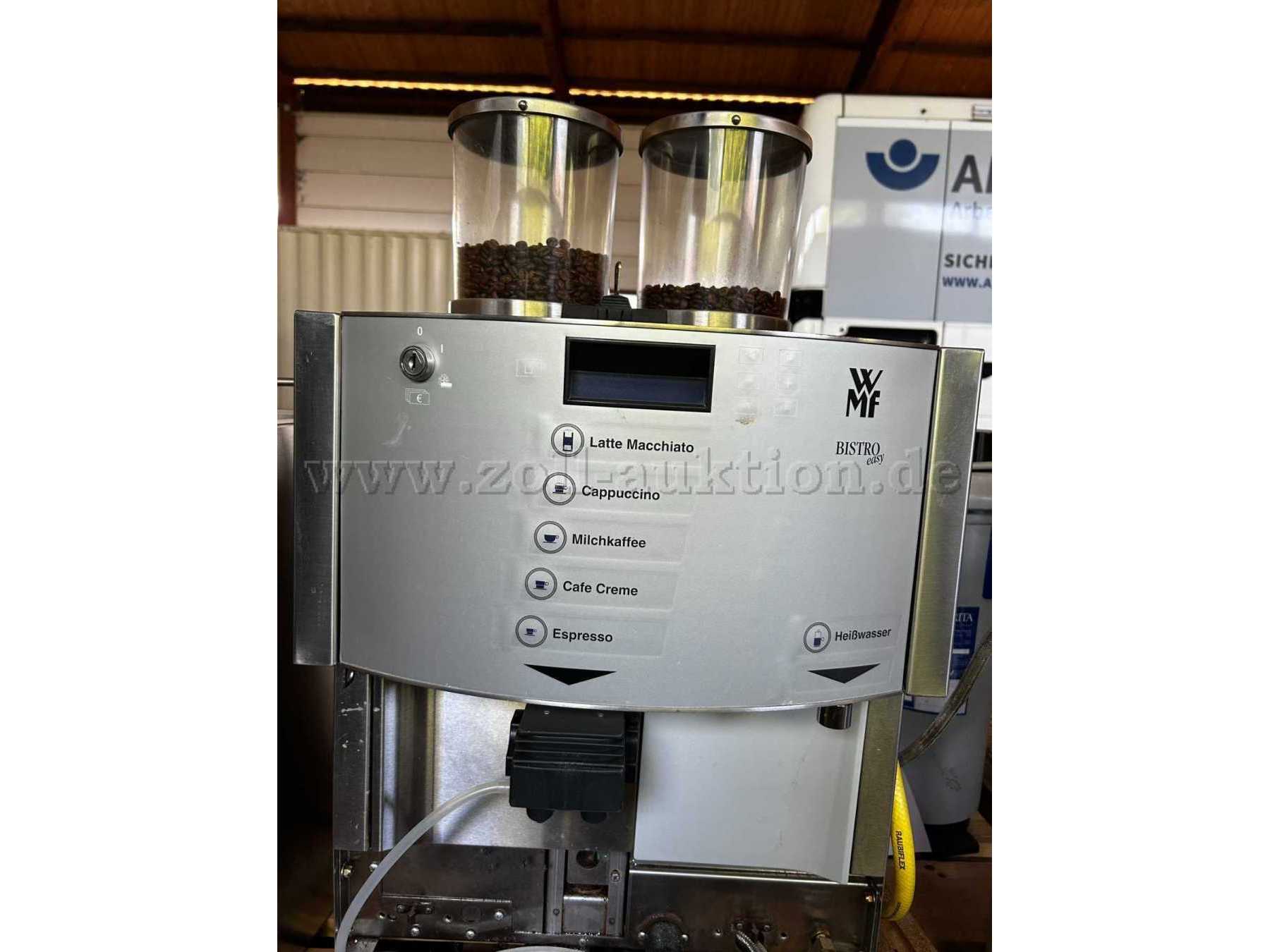 Kaffeemaschine Frontalasicht