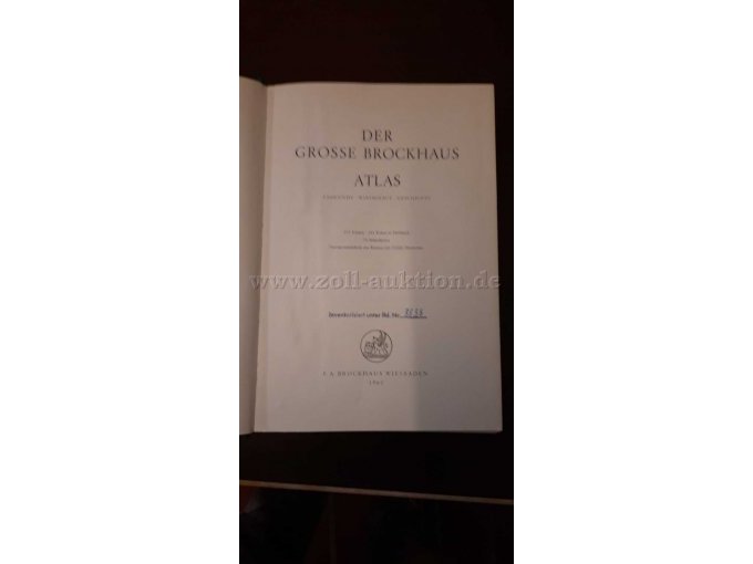 Erste Seite Atlas