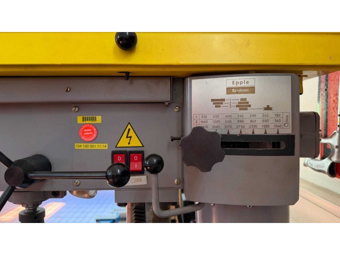 1 Gebrauchte Tischbohrmaschine Typ Epple TB 30 Vario – foto 4 – kavel bij Zoll-Auktion, Duderstadt