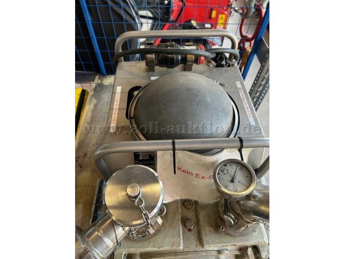 Blick auf die Ausgleichsmembran.