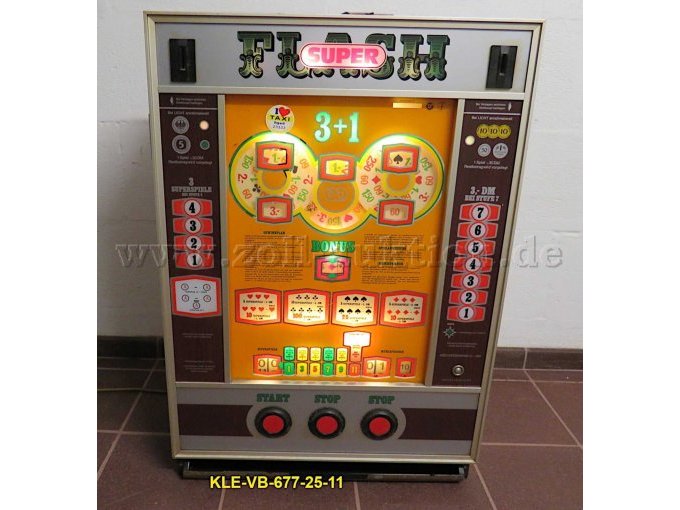 Geldspielautomat Super Flash 3+1