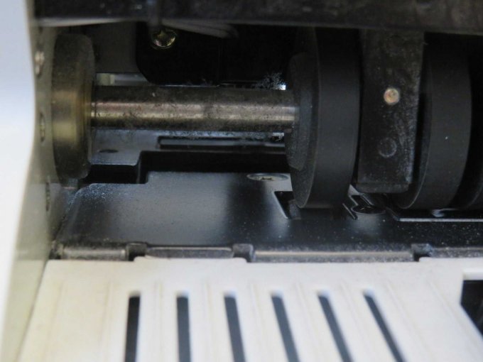 Detail Verschmutzung Räderwerk links